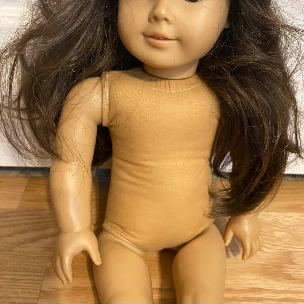 American Girl Pleasant Company Samantha Parkington Doll Brunette Kids Toy Brown